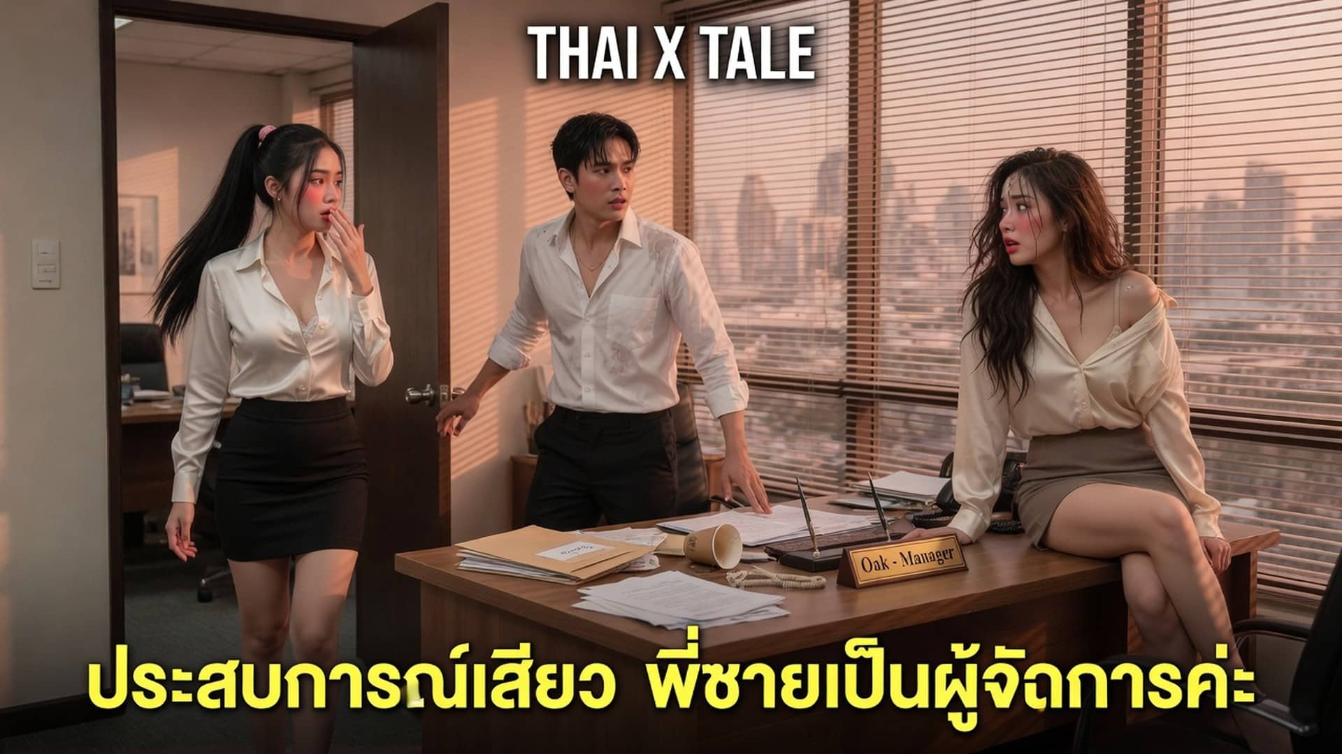 เรื่องเสียว ประสบการณ์เสียว พี่ชายเป็นผู้จัดการค่ะ | ThaiXTale