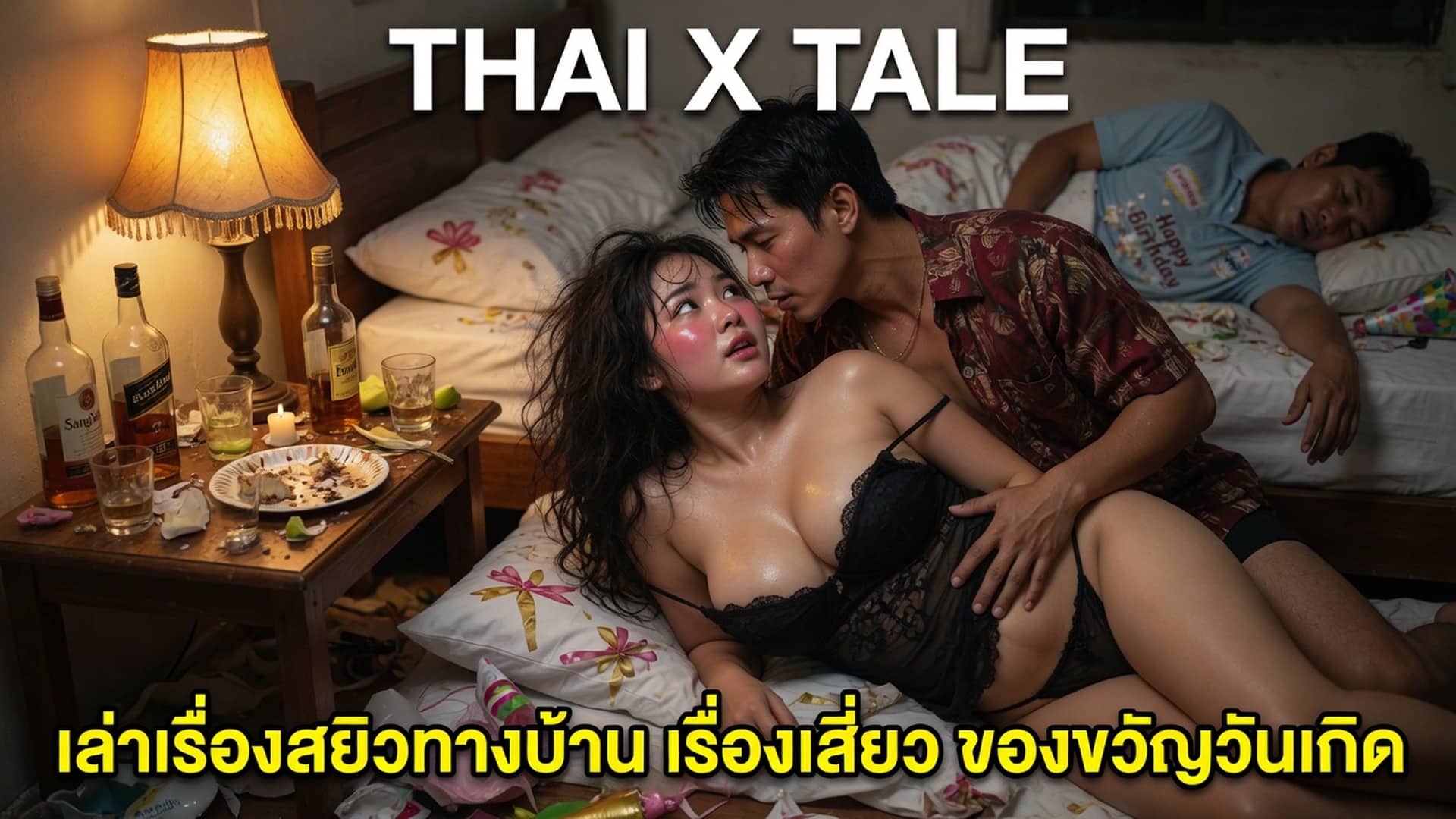 เรื่องเสียว เล่าเรื่องสยิวทางบ้าน เรื่องเสียว ของขวัญวันเกิด | ThaiXTale