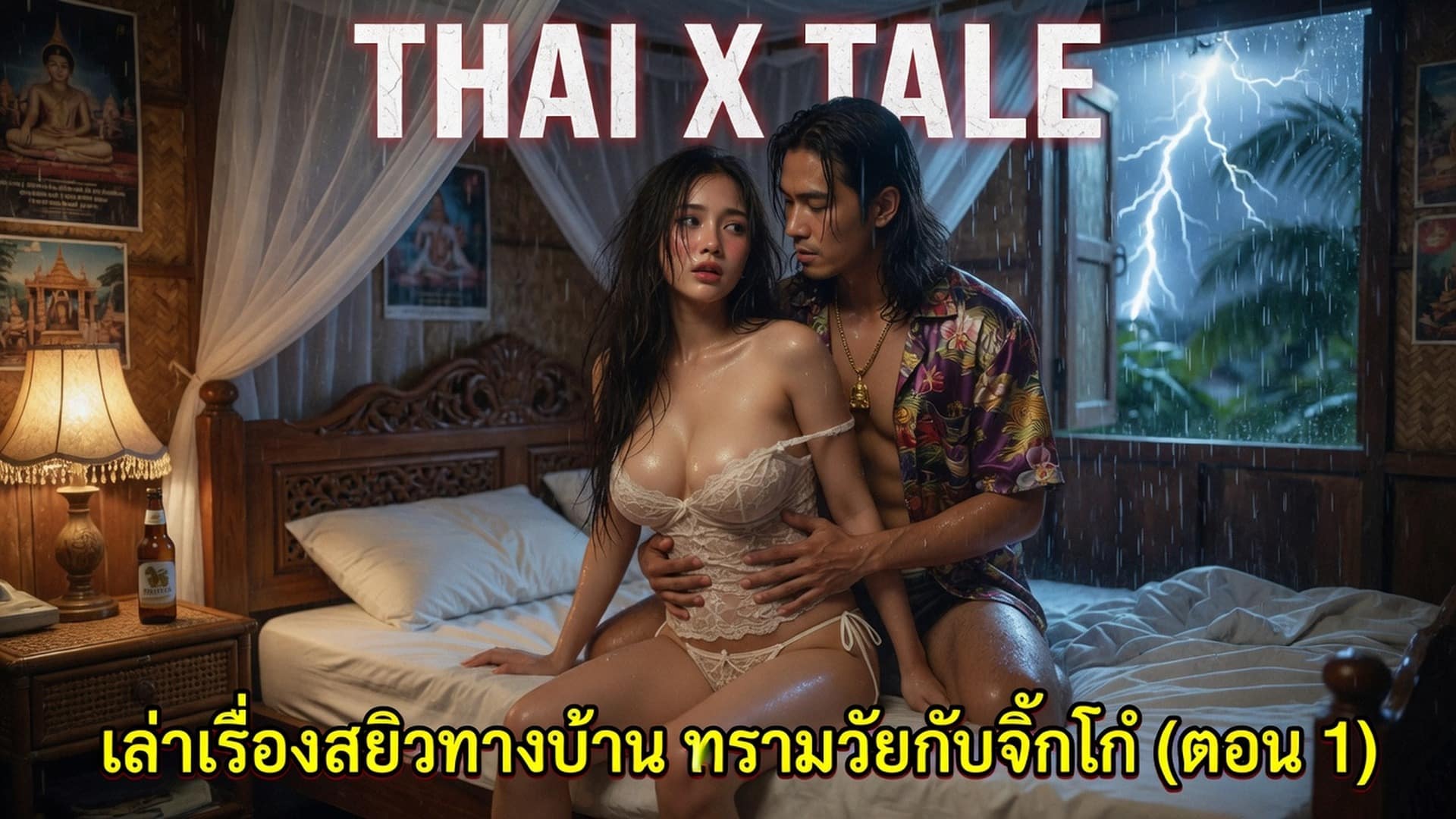 เรื่องเสียว เล่าเรื่องสยิวทางบ้าน ทรามวัยกับจิ๊กโก๋ (ตอน 1) | ThaiXTale
