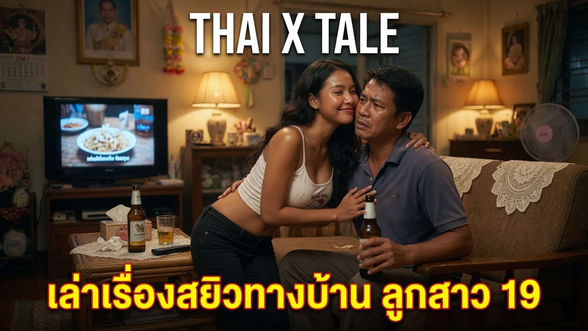เรื่องเสียว เล่าเรื่องสยิวทางบ้าน ลูกสาว 19 | ThaiXTale