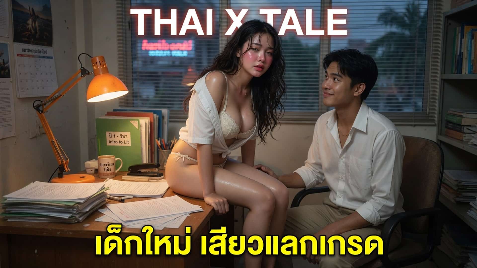 เรื่องเสียว เด็กใหม่ เสียวแลกเกรด “แค่ดูดควยครูก็เสียวแล้วเหรอคะ ?” | ThaiXTale