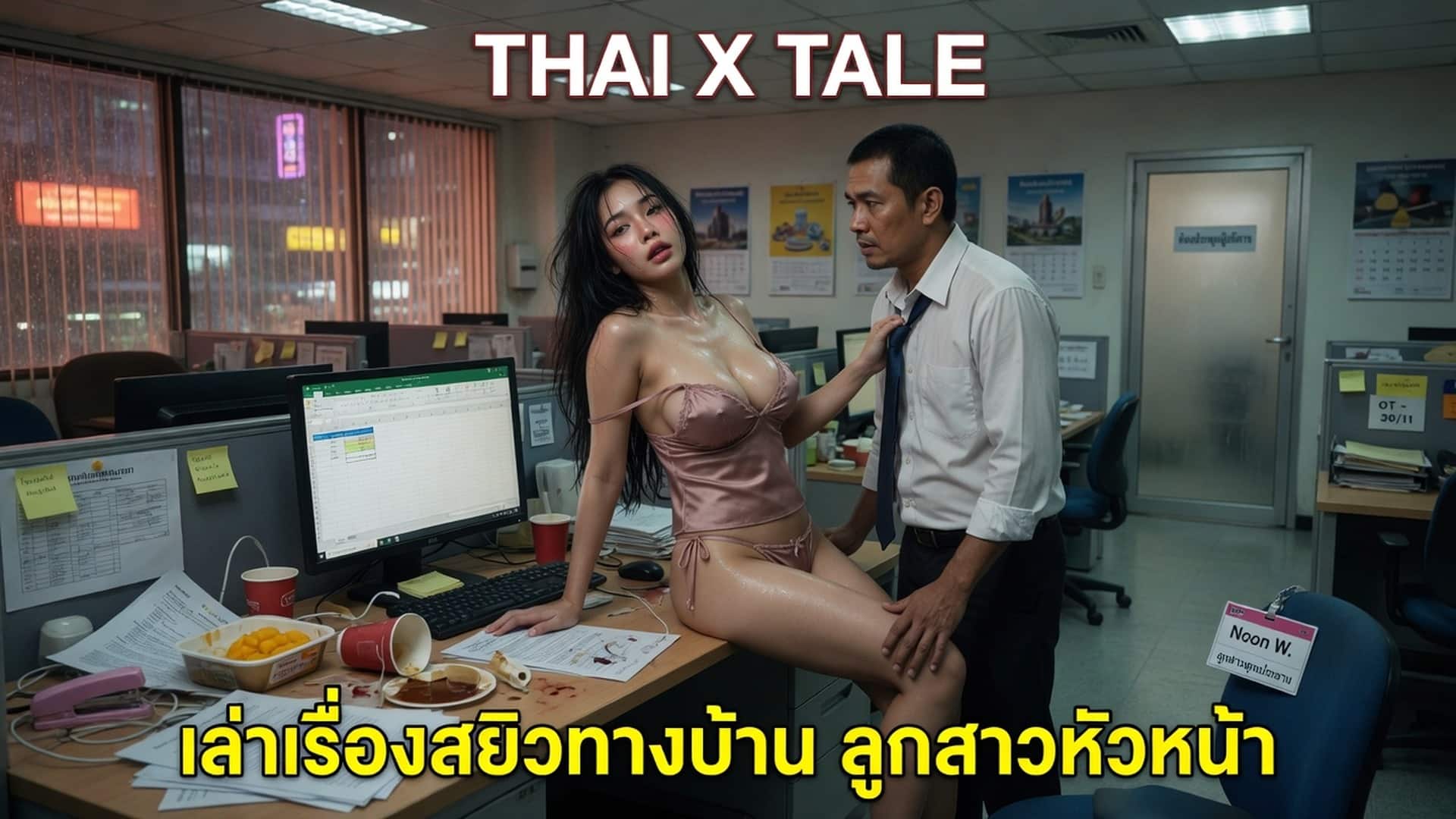 เรื่องเสียว เล่าเรื่องสยิวทางบ้าน ลูกสาวหัวหน้า | ThaiXTale