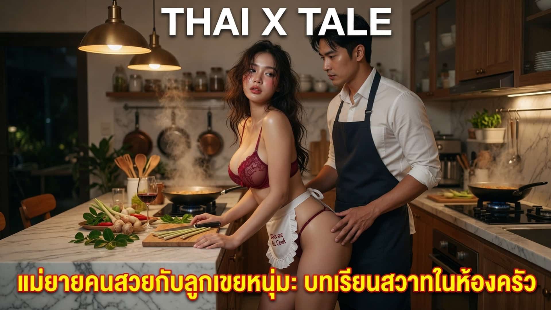 เรื่องเสียว แม่ยายคนสวยกับลูกเขยหนุ่ม: บทเรียนสวาทในห้องครัว | ThaiXTale