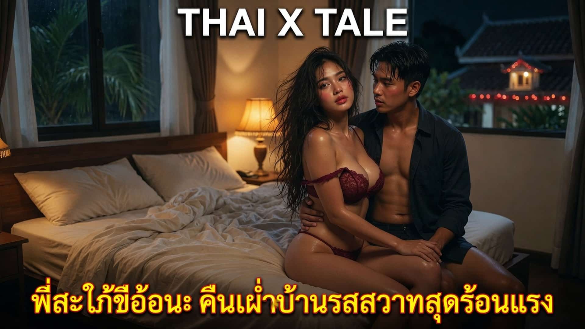 เรื่องเสียว พี่สะใภ้ขี้อ้อน: คืนเฝ้าบ้านรสสวาทสุดร้อนแรง | ThaiXTale