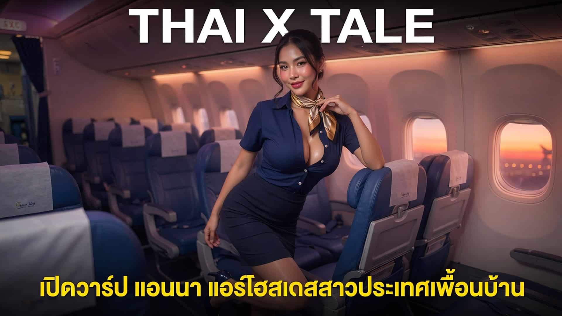 เรื่องเสียว เปิดวาร์ป แอนนา แอร์โฮสเตสสาวประเทศเพื่อนบ้าน | ThaiXTale